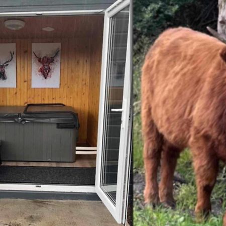 Ben Nevis Manor Lodge & Indoor Private Hot-Tub Fort William Exterior foto