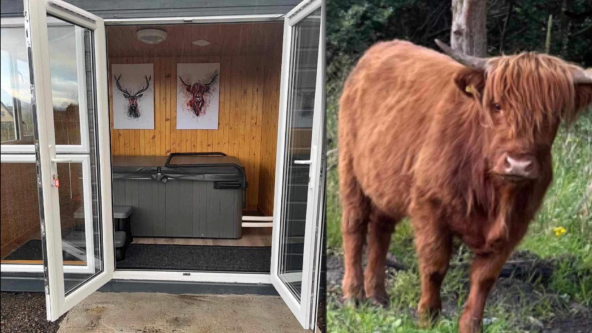 Ben Nevis Manor Lodge & Indoor Private Hot-Tub Fort William Exterior foto